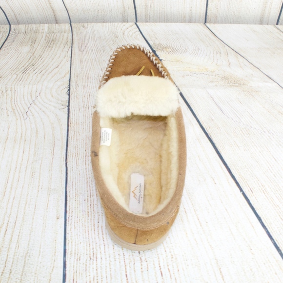 Appalachian Trail Shearling Loafer Slippers Sz 12 - Picture 4 of 8